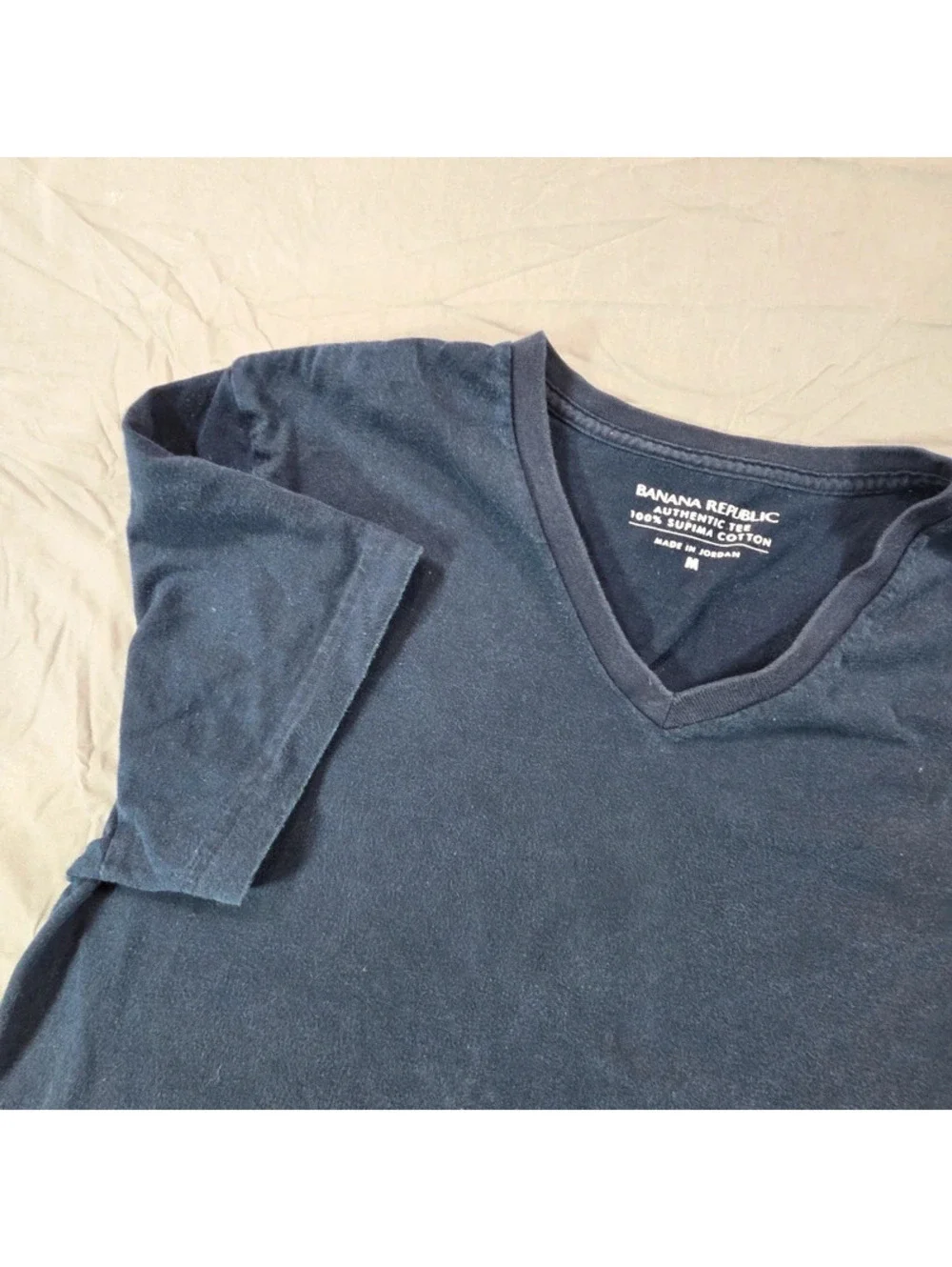 Banana Republic 100% Supima cotton V-neck tee